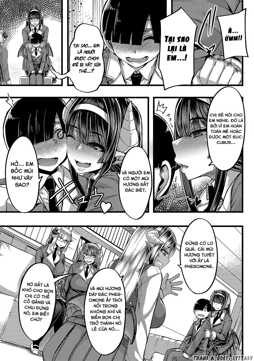 HentaiVN.net - Ảnh 8 - Succubus Sakusei-bu - Chap 1