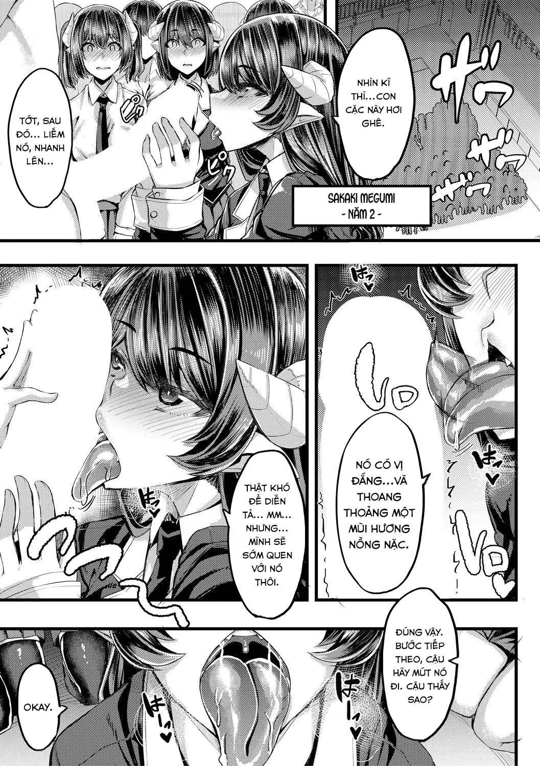 HentaiVN.net - Ảnh 9 - Succubus Sakusei-bu - Chap 2