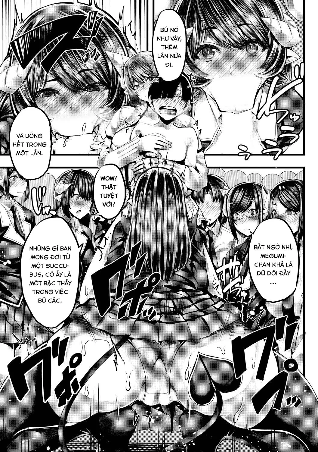 HentaiVN.net - Ảnh 11 - Succubus Sakusei-bu - Chap 2