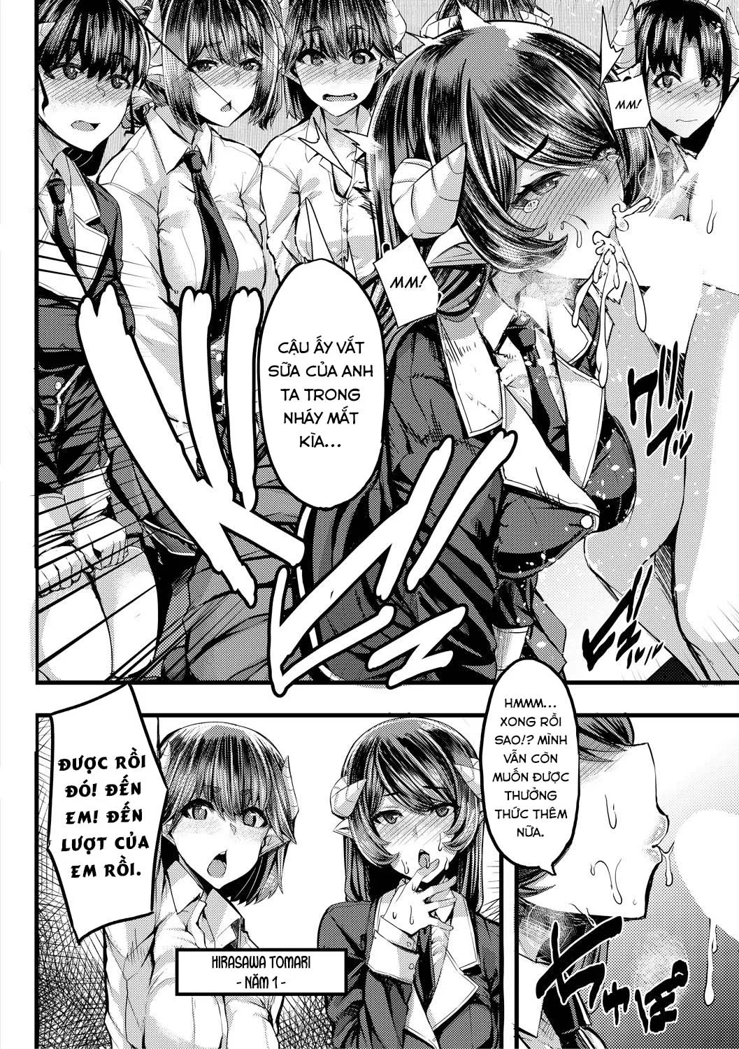 HentaiVN.net - Ảnh 12 - Succubus Sakusei-bu - Chap 2
