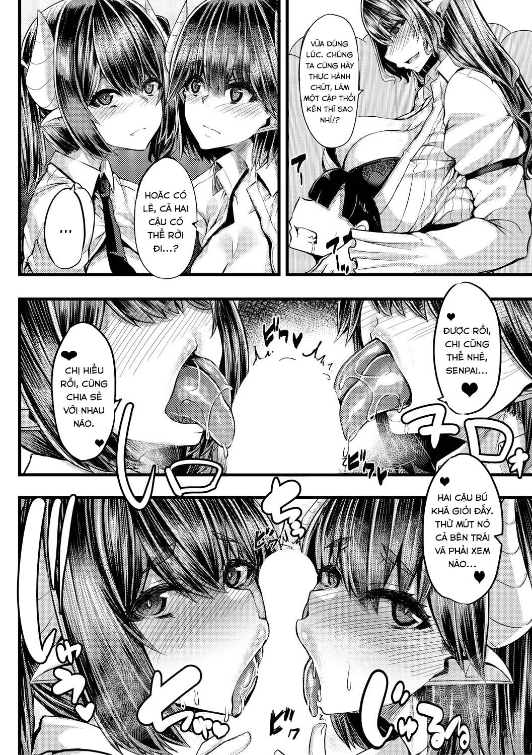 HentaiVN.net - Ảnh 14 - Succubus Sakusei-bu - Chap 2