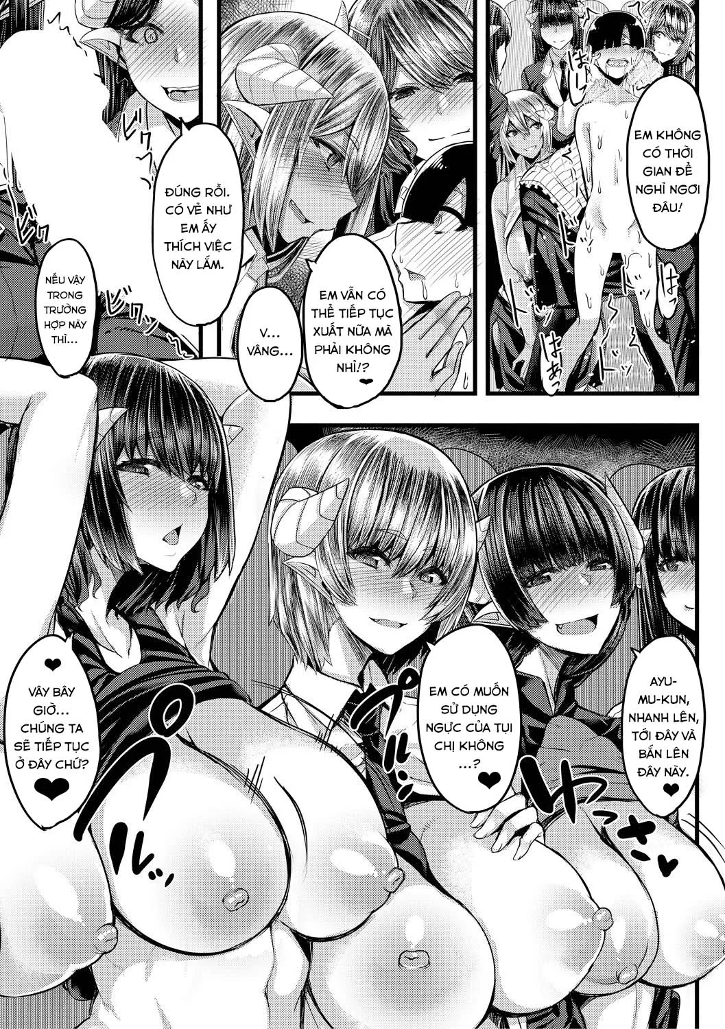 HentaiVN.net - Ảnh 21 - Succubus Sakusei-bu - Chap 2