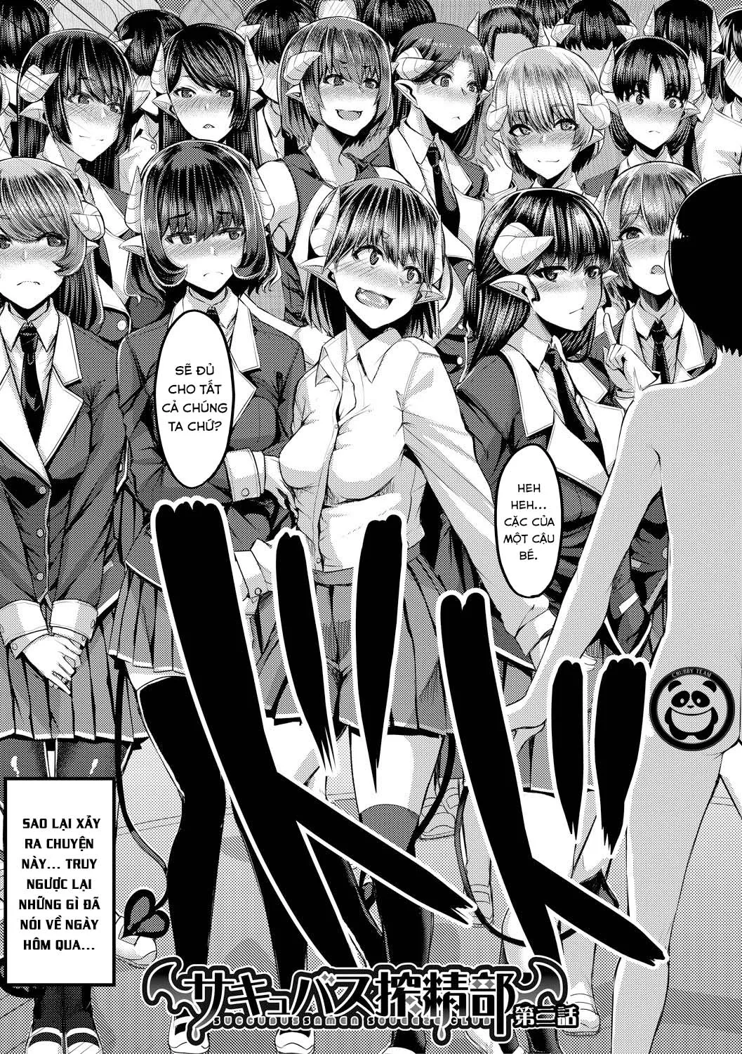 HentaiVN.net - Ảnh 3 - Succubus Sakusei-bu - Chap 2