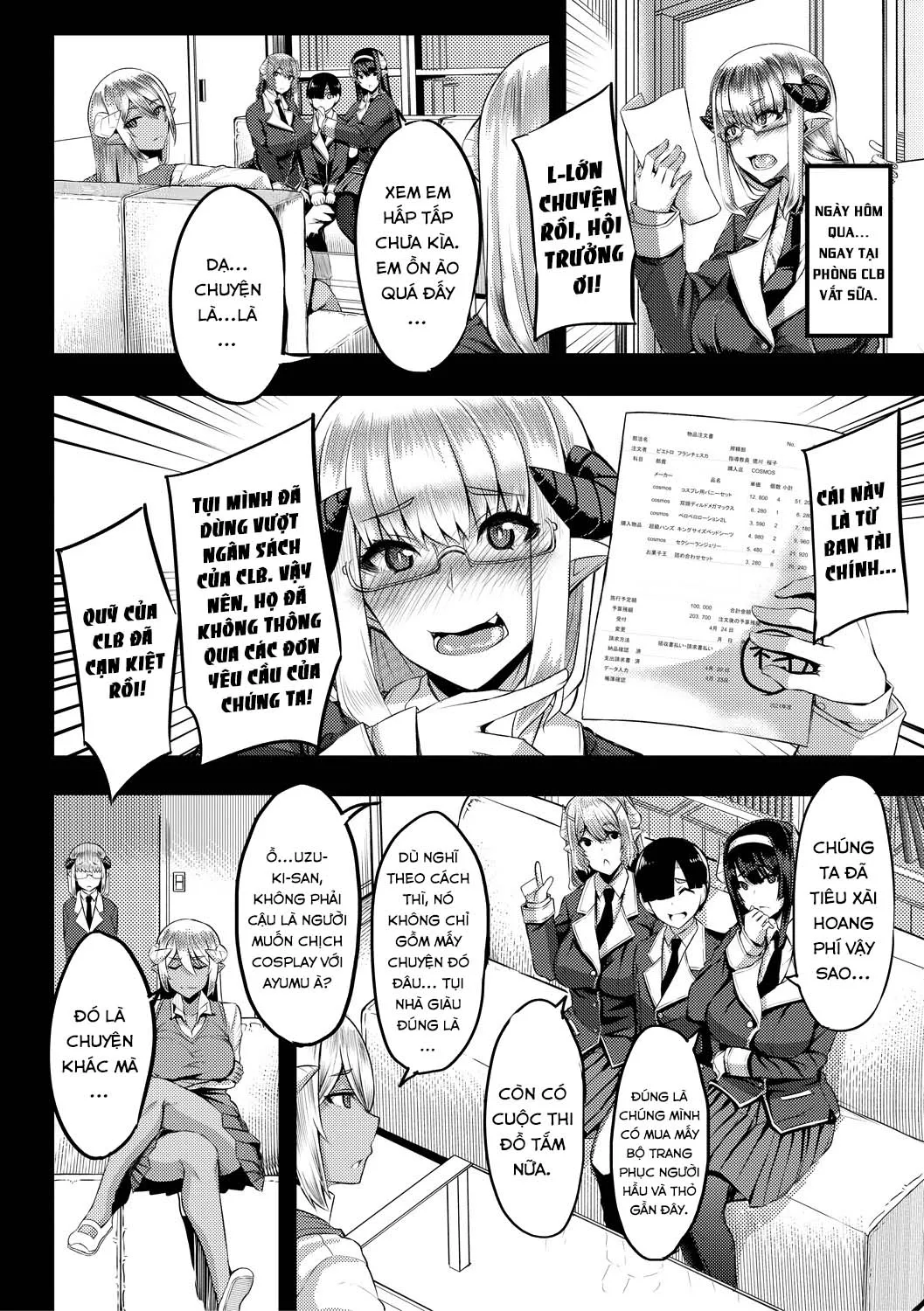 HentaiVN.net - Ảnh 4 - Succubus Sakusei-bu - Chap 2