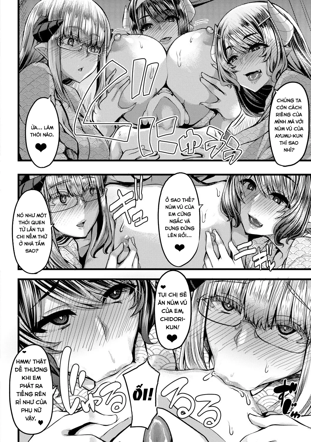 HentaiVN.net - Ảnh 28 - Succubus Sakusei-bu - Chap 3