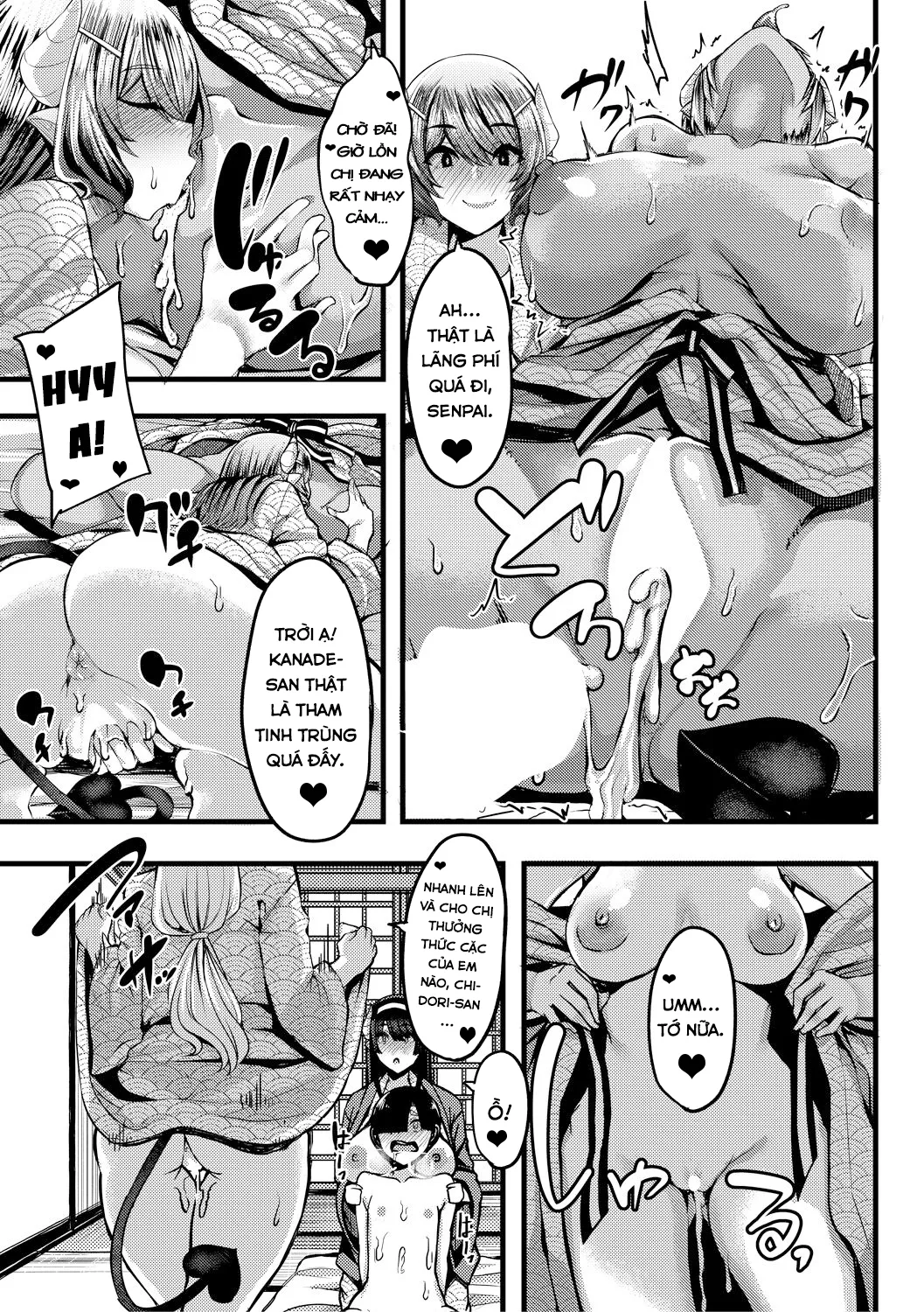 HentaiVN.net - Ảnh 33 - Succubus Sakusei-bu - Chap 3