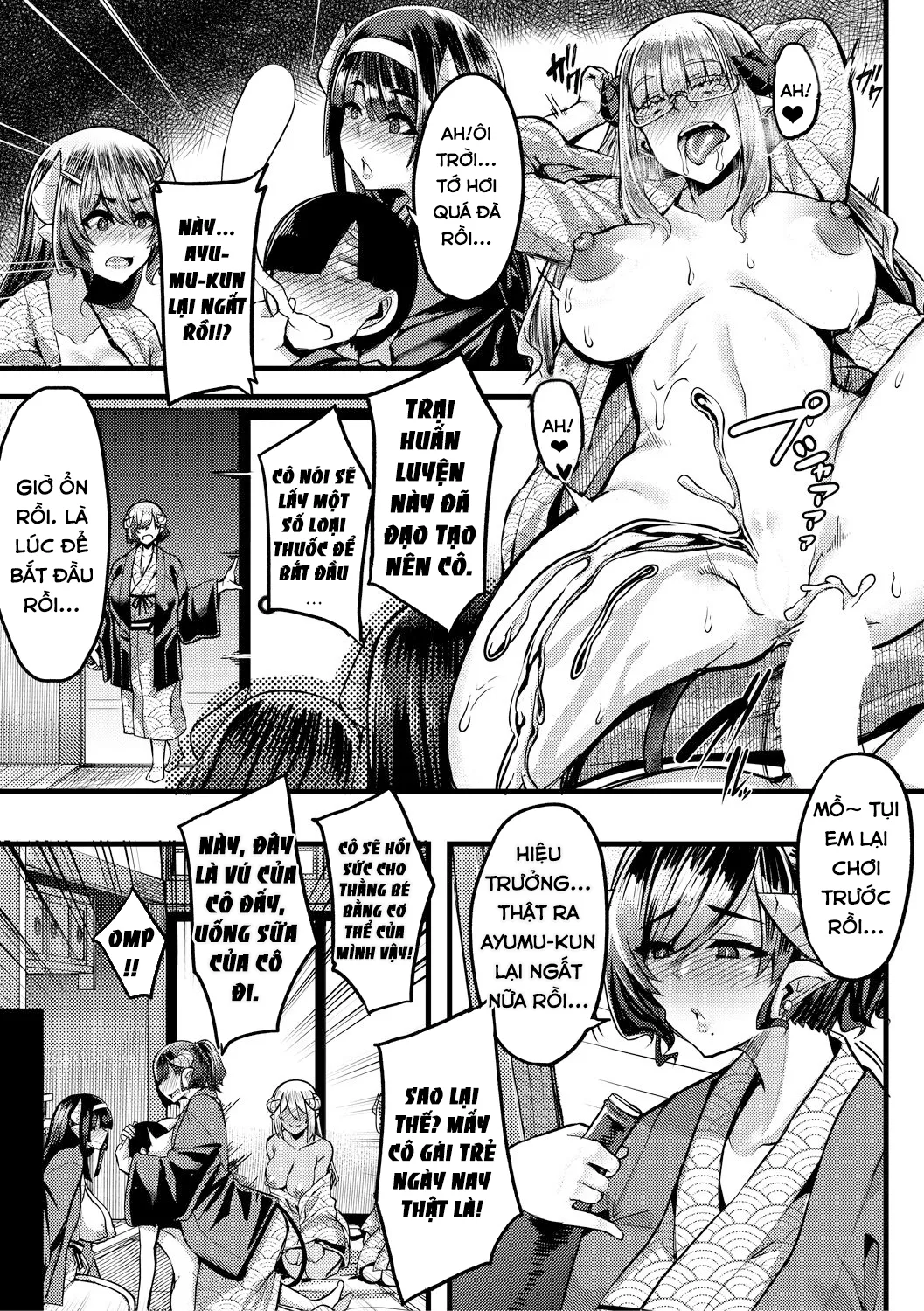 HentaiVN.net - Ảnh 41 - Succubus Sakusei-bu - Chap 3