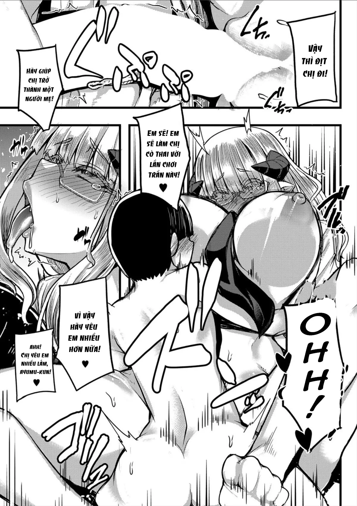 HentaiVN.net - Ảnh 23 - Succubus Sakusei-bu - Chap 4