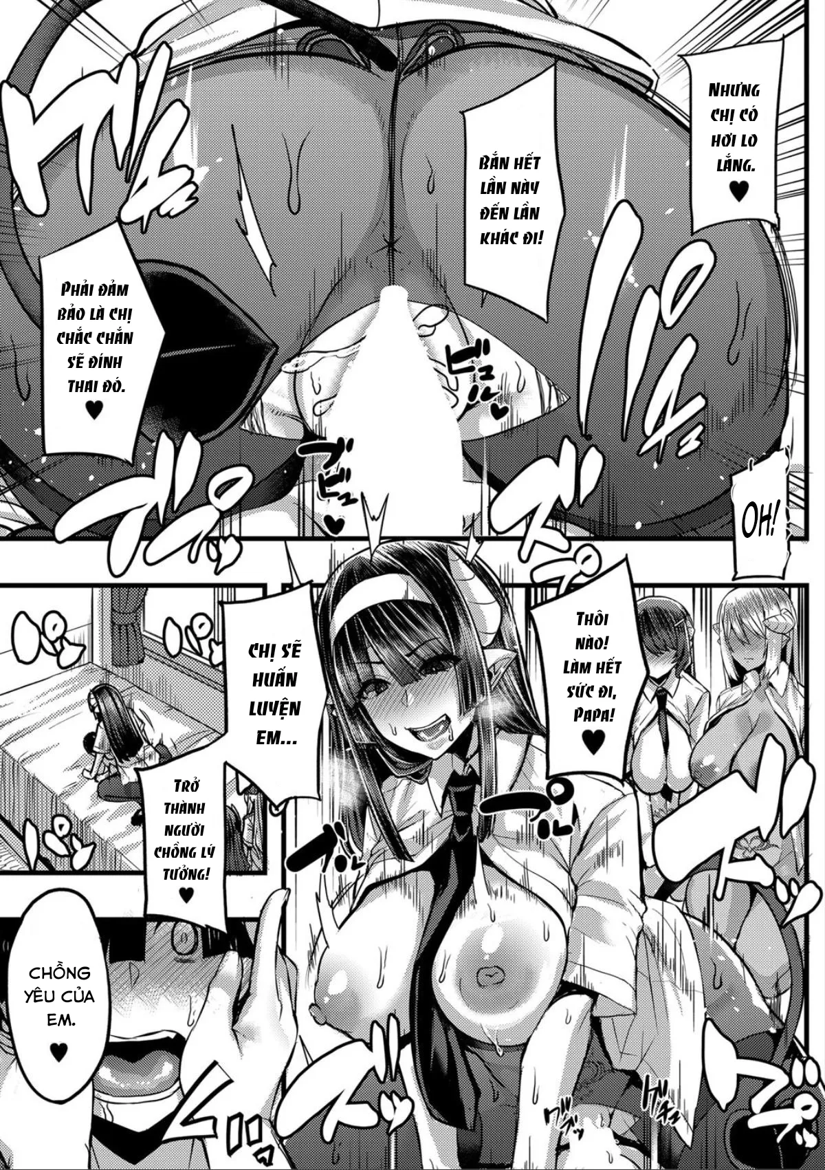 HentaiVN.net - Ảnh 33 - Succubus Sakusei-bu - Chap 4