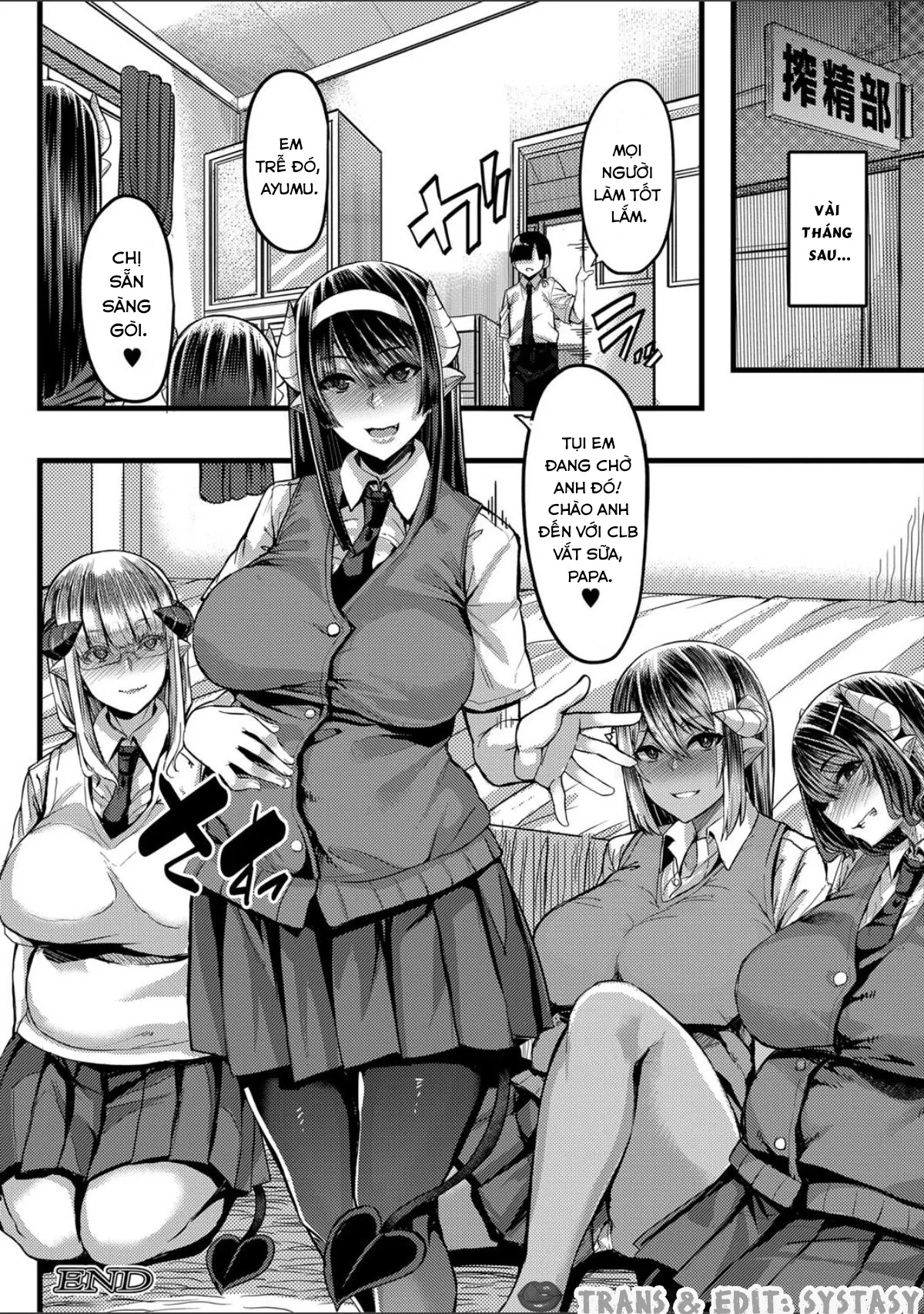 HentaiVN.net - Ảnh 36 - Succubus Sakusei-bu - Chap 4