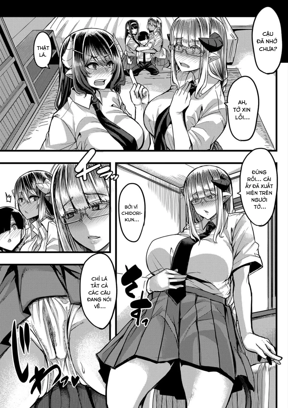 HentaiVN.net - Ảnh 5 - Succubus Sakusei-bu - Chap 4