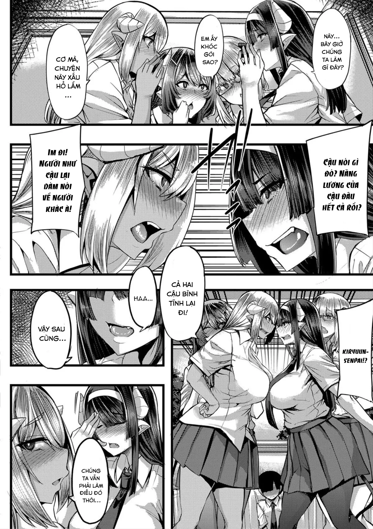 HentaiVN.net - Ảnh 8 - Succubus Sakusei-bu - Chap 4