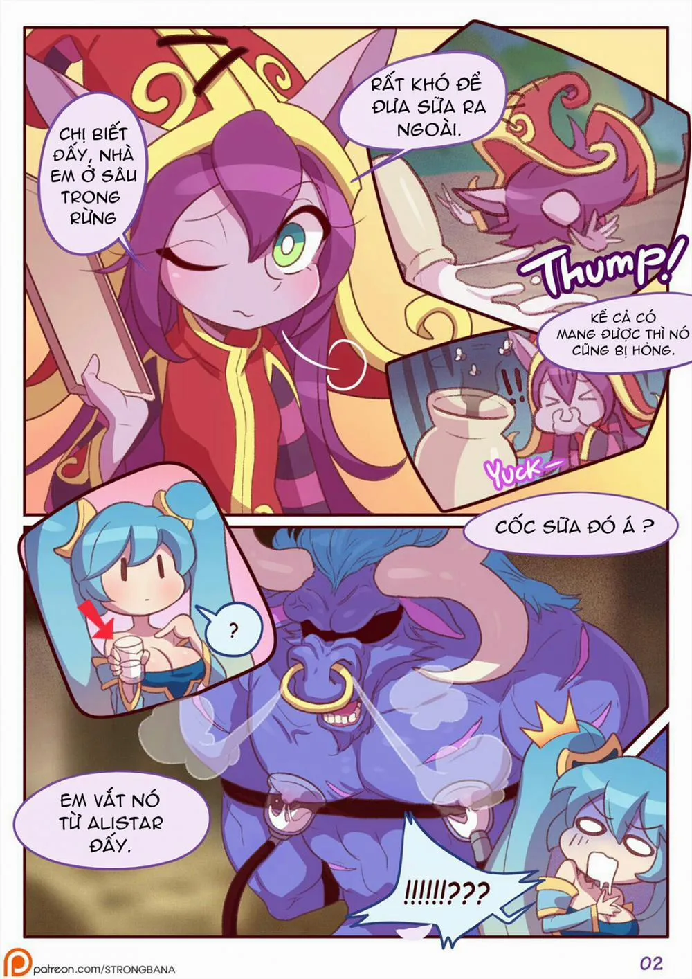 HentaiVN.net - Ảnh 3 - I Need Some Milk (League of Legends) - Oneshot