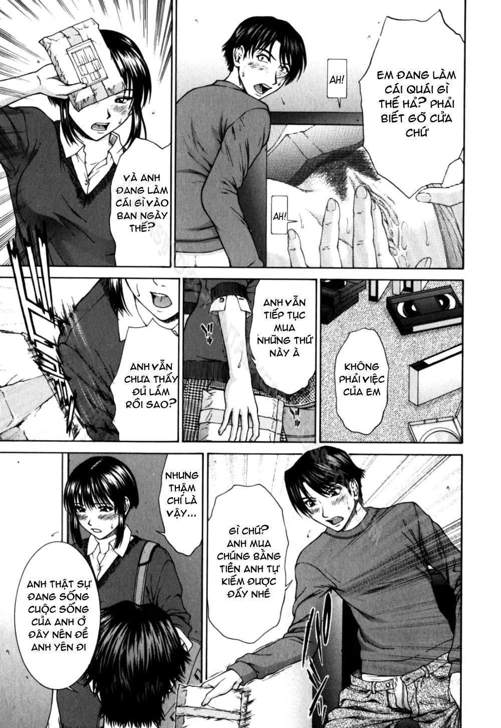 HentaiVN.net - Ảnh 9 - Incest!! [Loạn Luân!!; Incest] - Chap 1