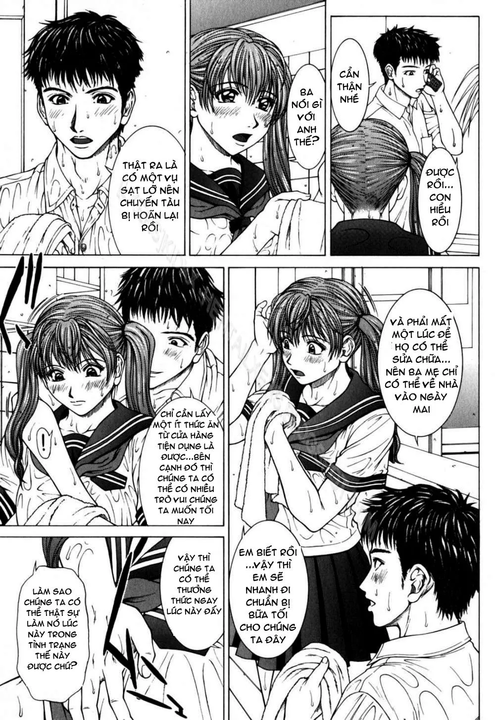 HentaiVN.net - Ảnh 3 - Incest!! [Loạn Luân!!; Incest] - Chap 5