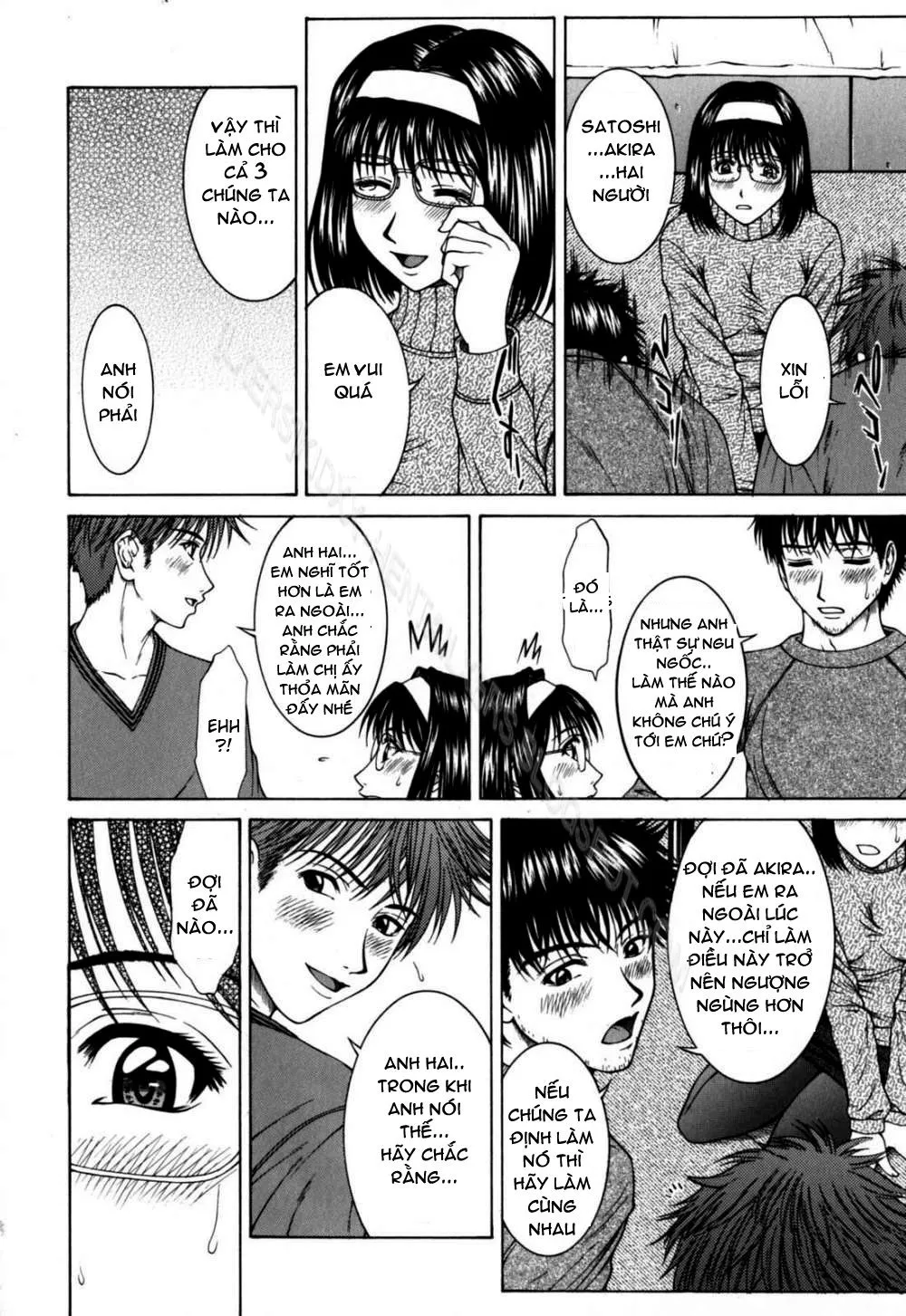 HentaiVN.net - Ảnh 10 - Incest!! [Loạn Luân!!; Incest] - Chap 6