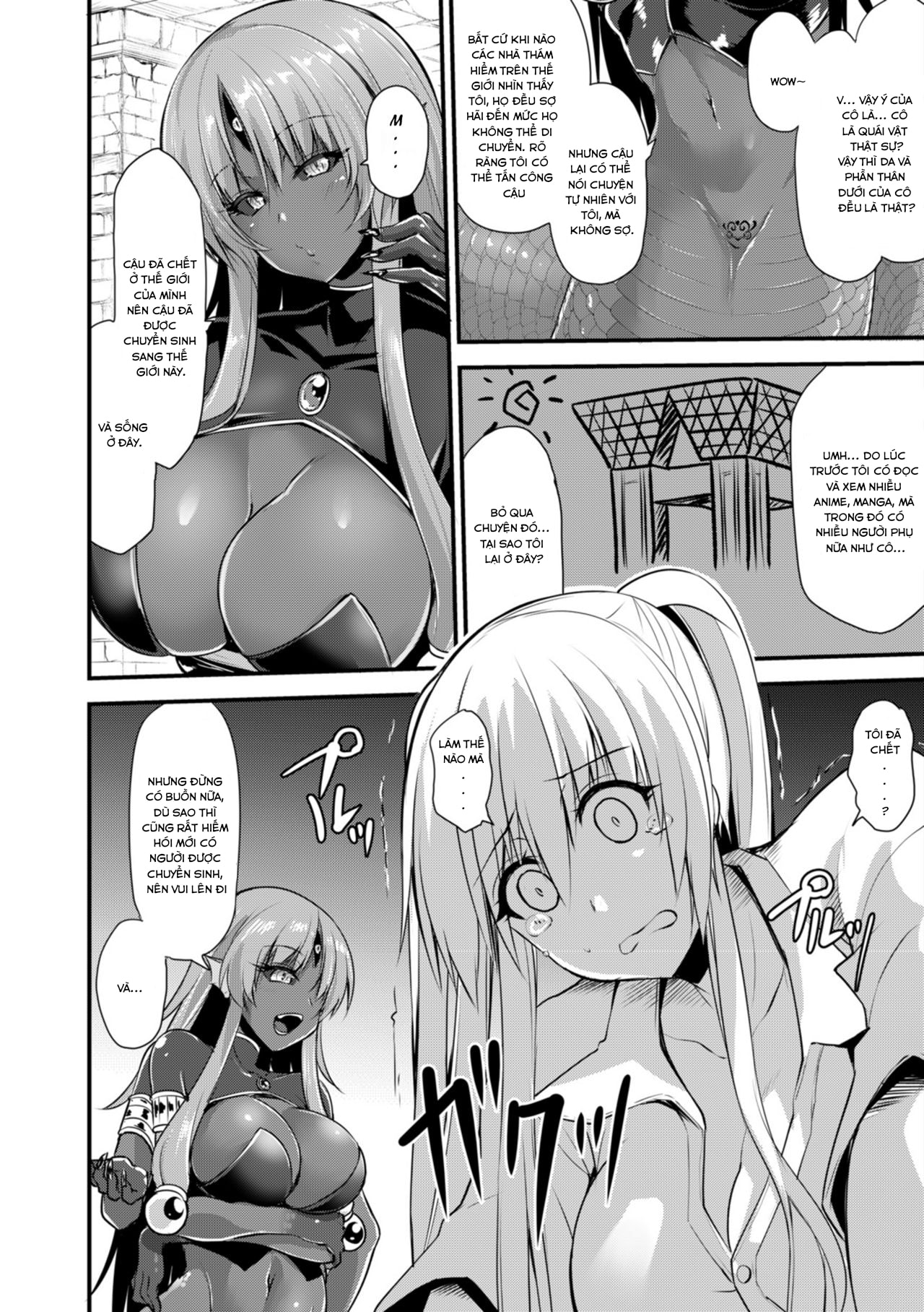 HentaiVN.net - Ảnh 5 - Echidna-sama no Himatsubushi [エキドナ様のひまつぶし] - Oneshot