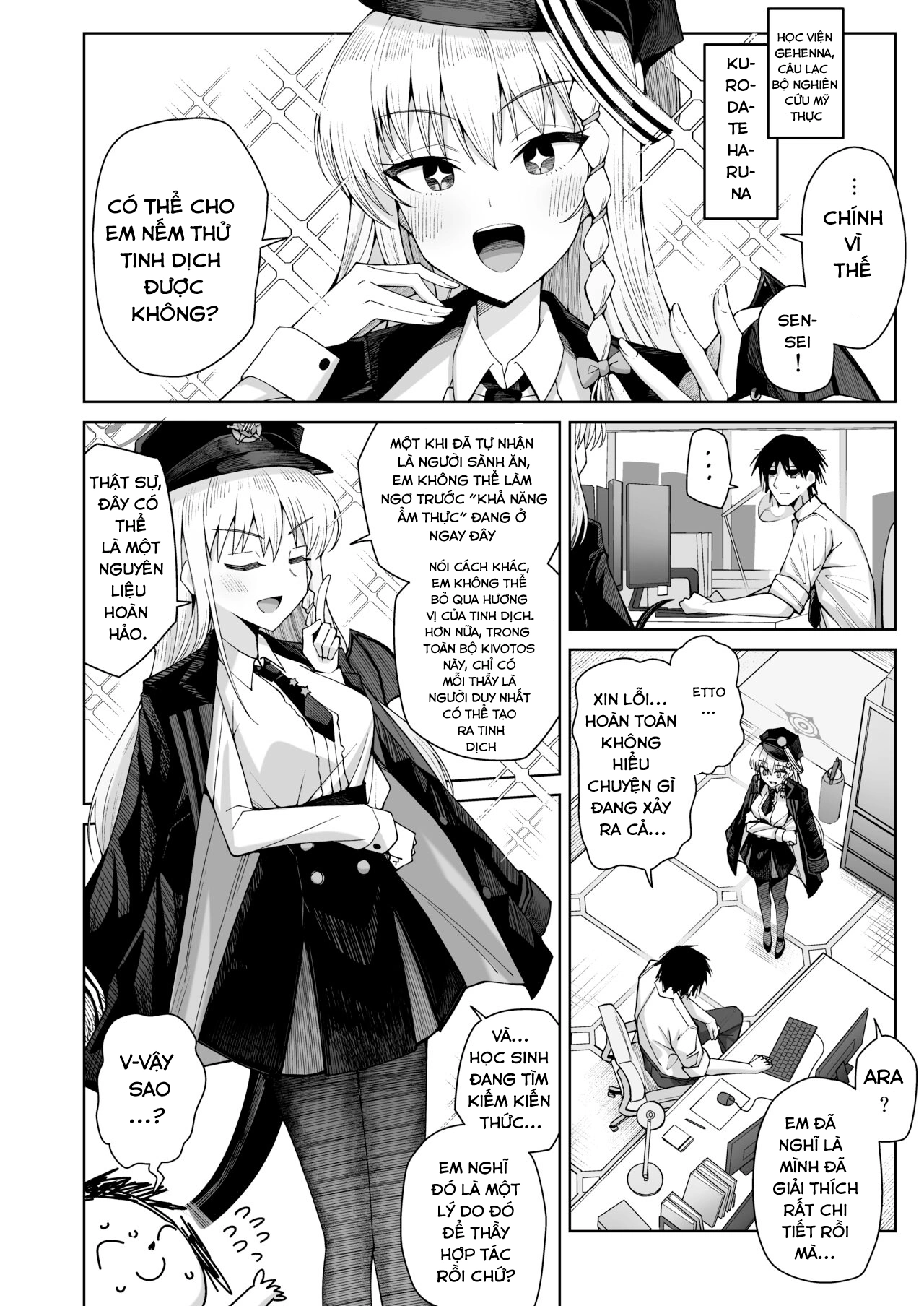 HentaiVN.net - Ảnh 4 - Awaku Koi Nioi, Amaku Ai ni Yoi - Chap 1