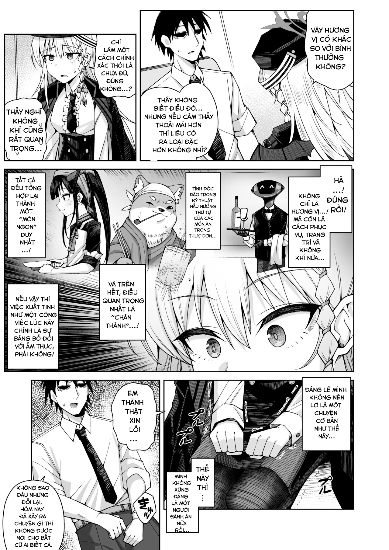 HentaiVN.net - Ảnh 9 - Awaku Koi Nioi, Amaku Ai ni Yoi - Chap 1