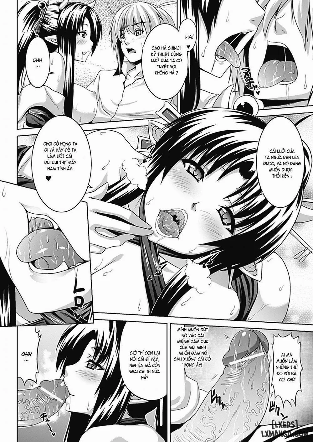 HentaiVN.net - Ảnh 4 - Bitch Harem - Chương 4