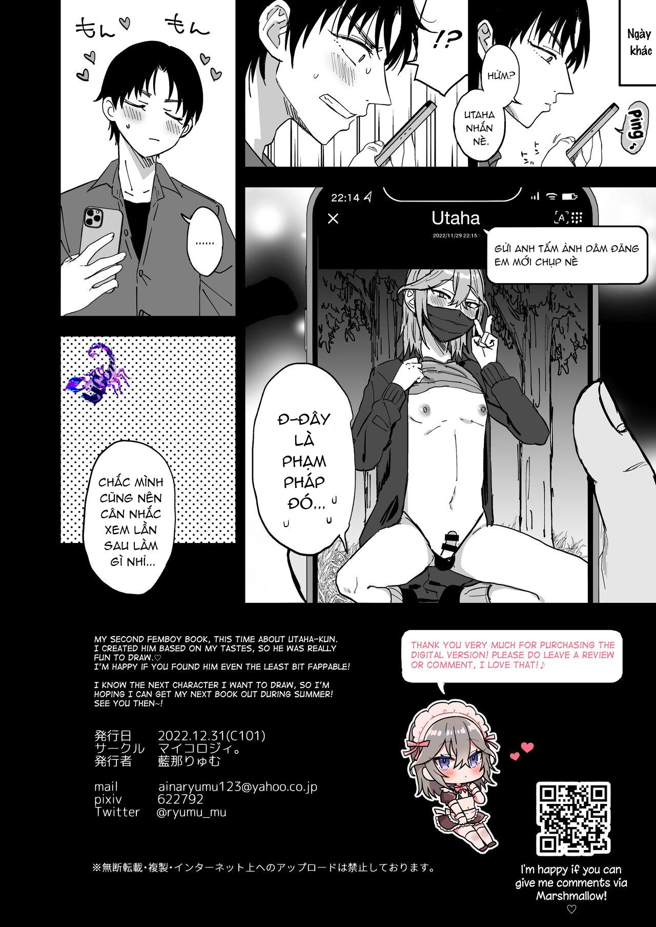 HentaiVN.net - Ảnh 37 - Dosukebe Mesu Danshi Utahakun - one shot