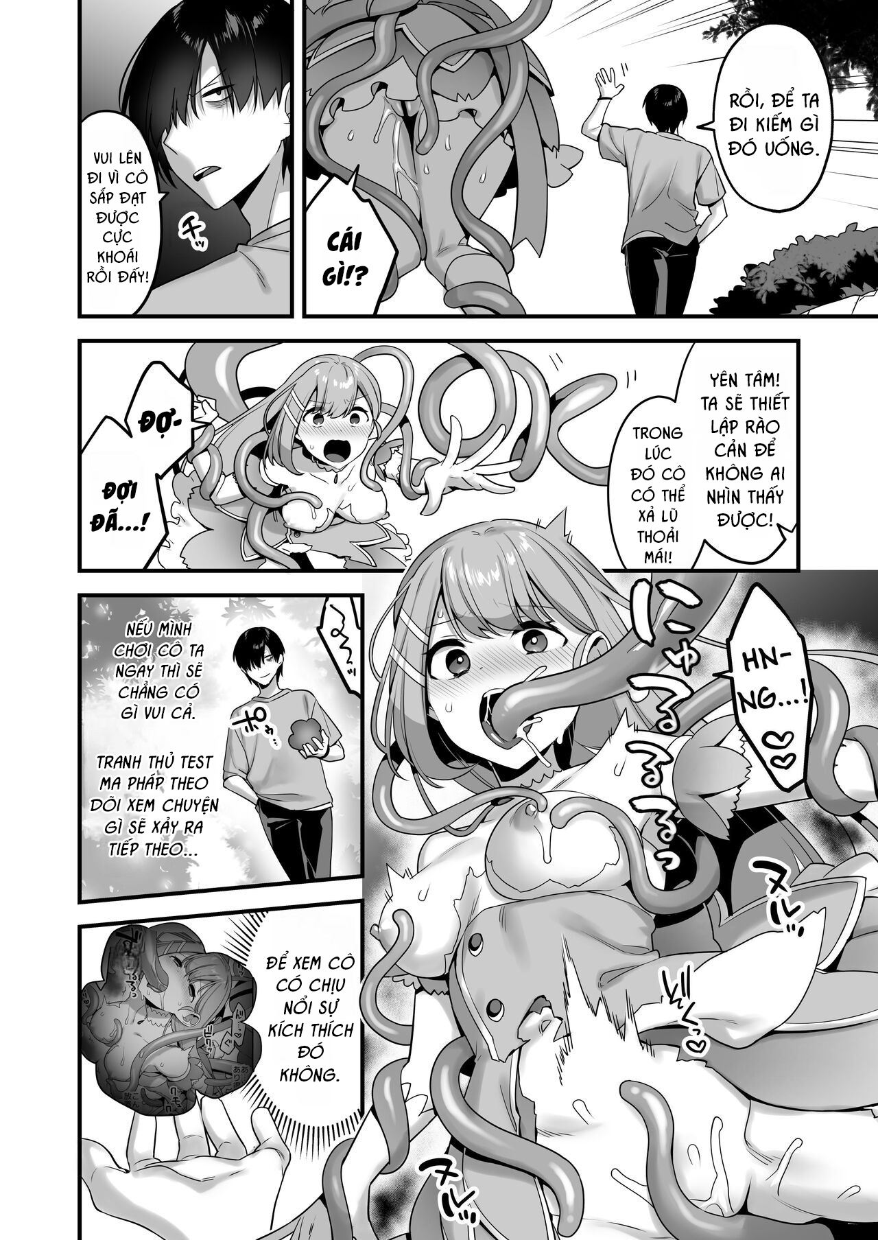 HentaiVN.net - Ảnh 22 - Sự Tích Về Những Cô Gái Phép Thuật - Chap 1: Ngày mà kẻ phản diện ra đời