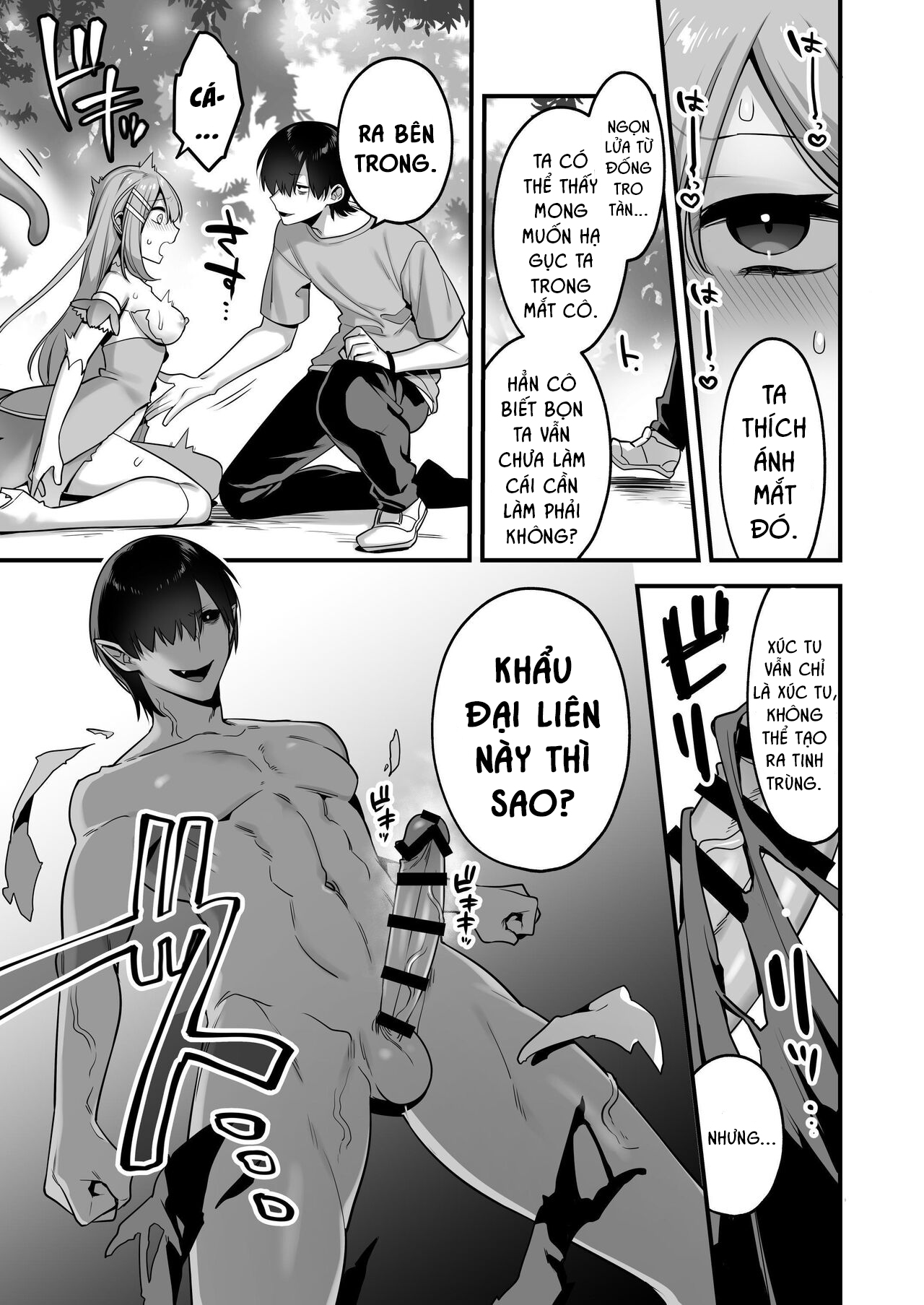 HentaiVN.net - Ảnh 31 - Sự Tích Về Những Cô Gái Phép Thuật - Chap 1: Ngày mà kẻ phản diện ra đời