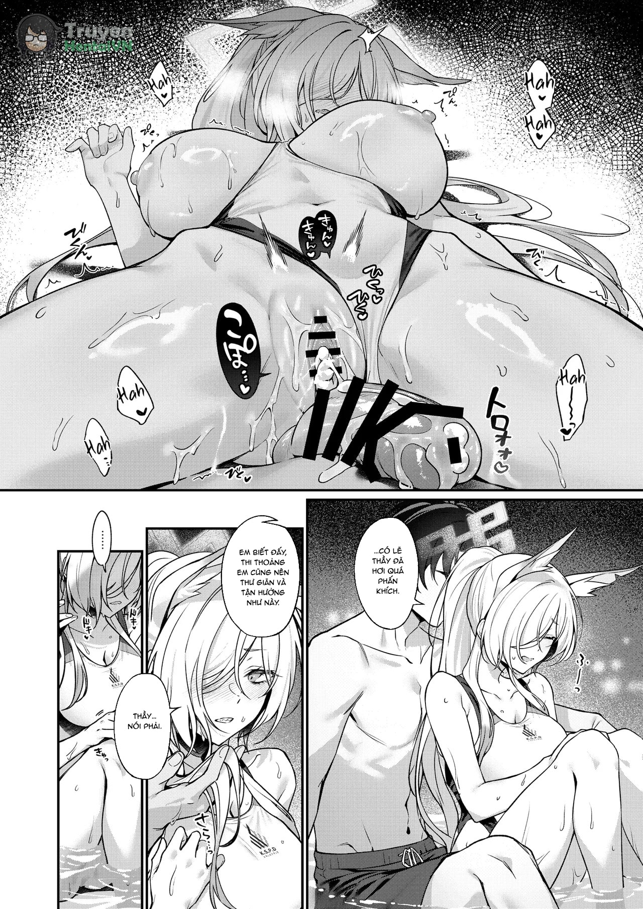 HentaiVN.net - Ảnh 28 - Kanna to Iyashiai (Blue Archive) - Oneshot