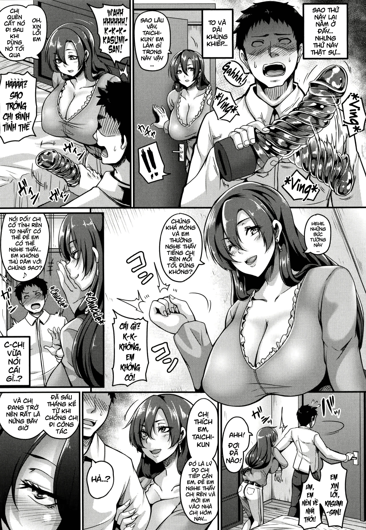 HentaiVN.net - Ảnh 5 - Tôi yêu cô hàng xóm - Oneshot