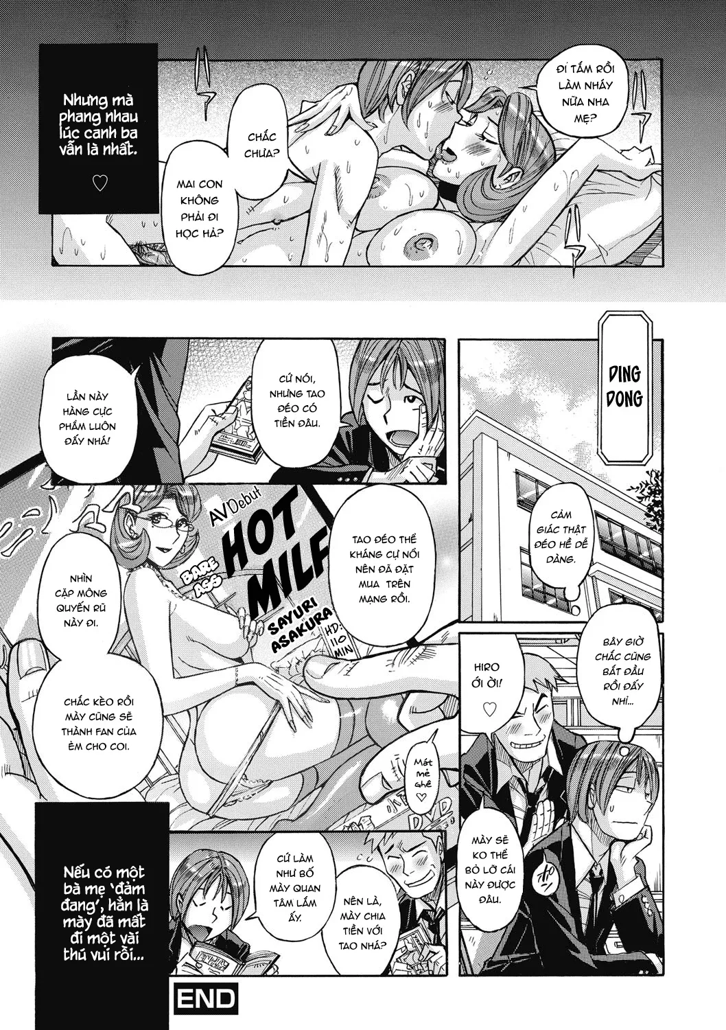 HentaiVN.net - Ảnh 21 - Bà già nhà tôi vẫn cực kì gợi dục [My mother is still super sexy; Ore no Kaa-san ga Itsu made mo Erosugiru] - Chap 1