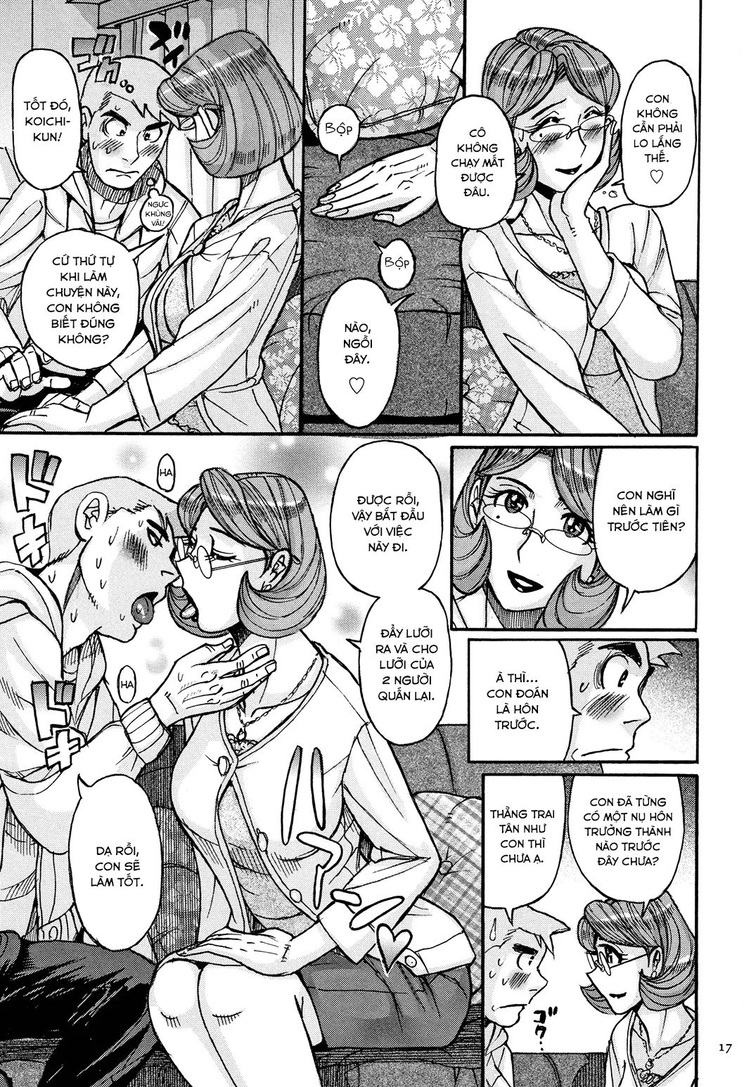 HentaiVN.net - Ảnh 13 - Bà già nhà tôi vẫn cực kì gợi dục [My mother is still super sexy; Ore no Kaa-san ga Itsu made mo Erosugiru] - Chap 2