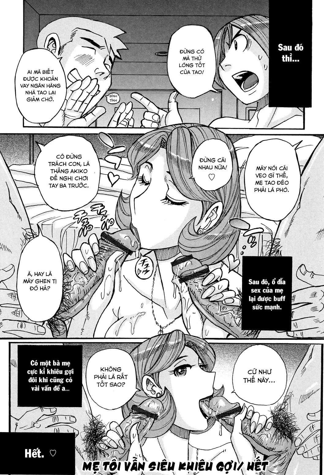 HentaiVN.net - Ảnh 24 - Bà già nhà tôi vẫn cực kì gợi dục [My mother is still super sexy; Ore no Kaa-san ga Itsu made mo Erosugiru] - Chap 2