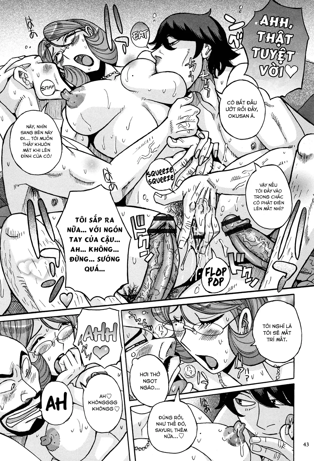 HentaiVN.net - Ảnh 15 - Bà già nhà tôi vẫn cực kì gợi dục [My mother is still super sexy; Ore no Kaa-san ga Itsu made mo Erosugiru] - Chap 3
