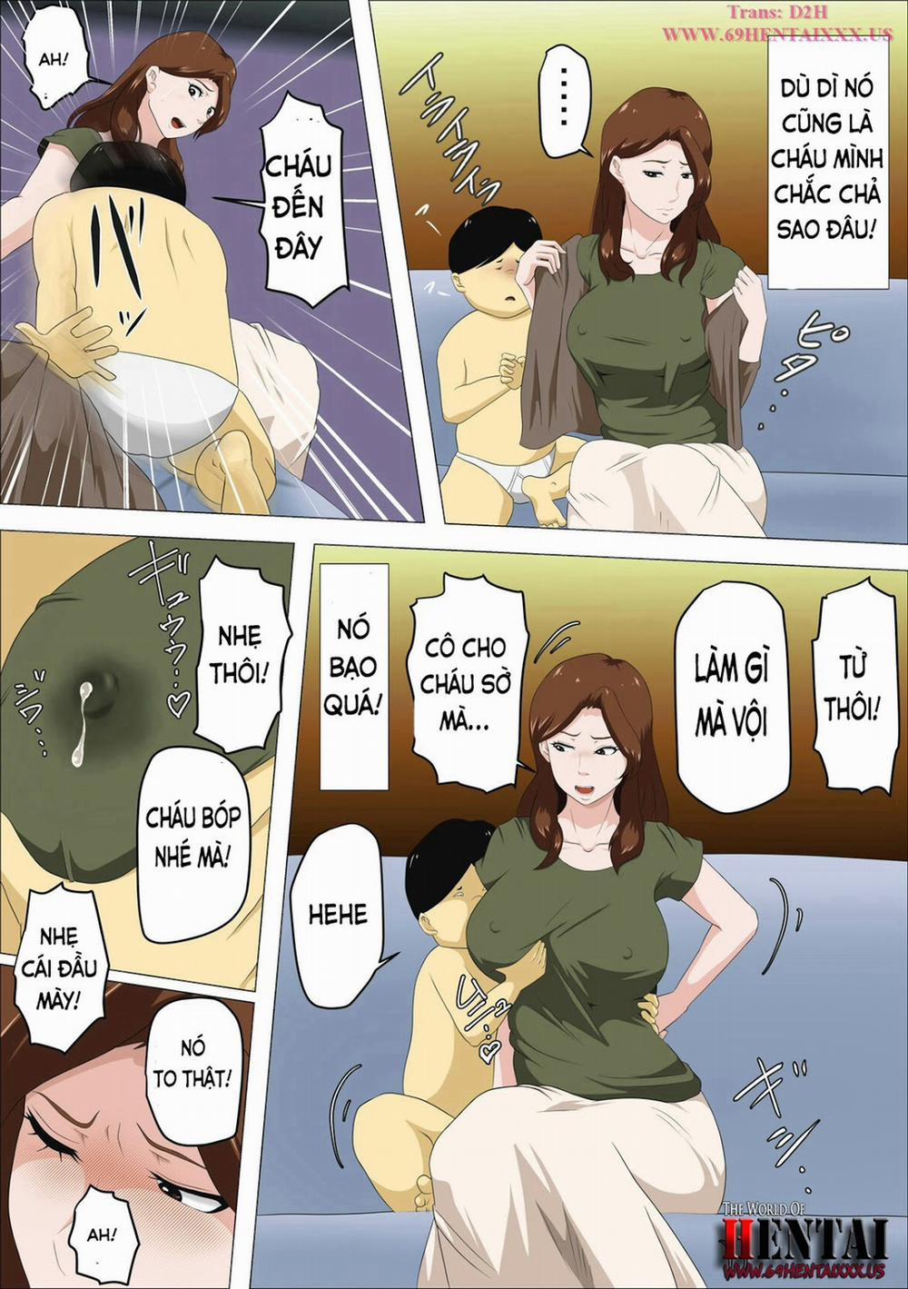 HentaiVN.net - Ảnh 10 - My Girlfriend Aunt, Fuck Aunt! [I Nannied The Boss Son And All He Did Was Suck My Tits] - Oneshot