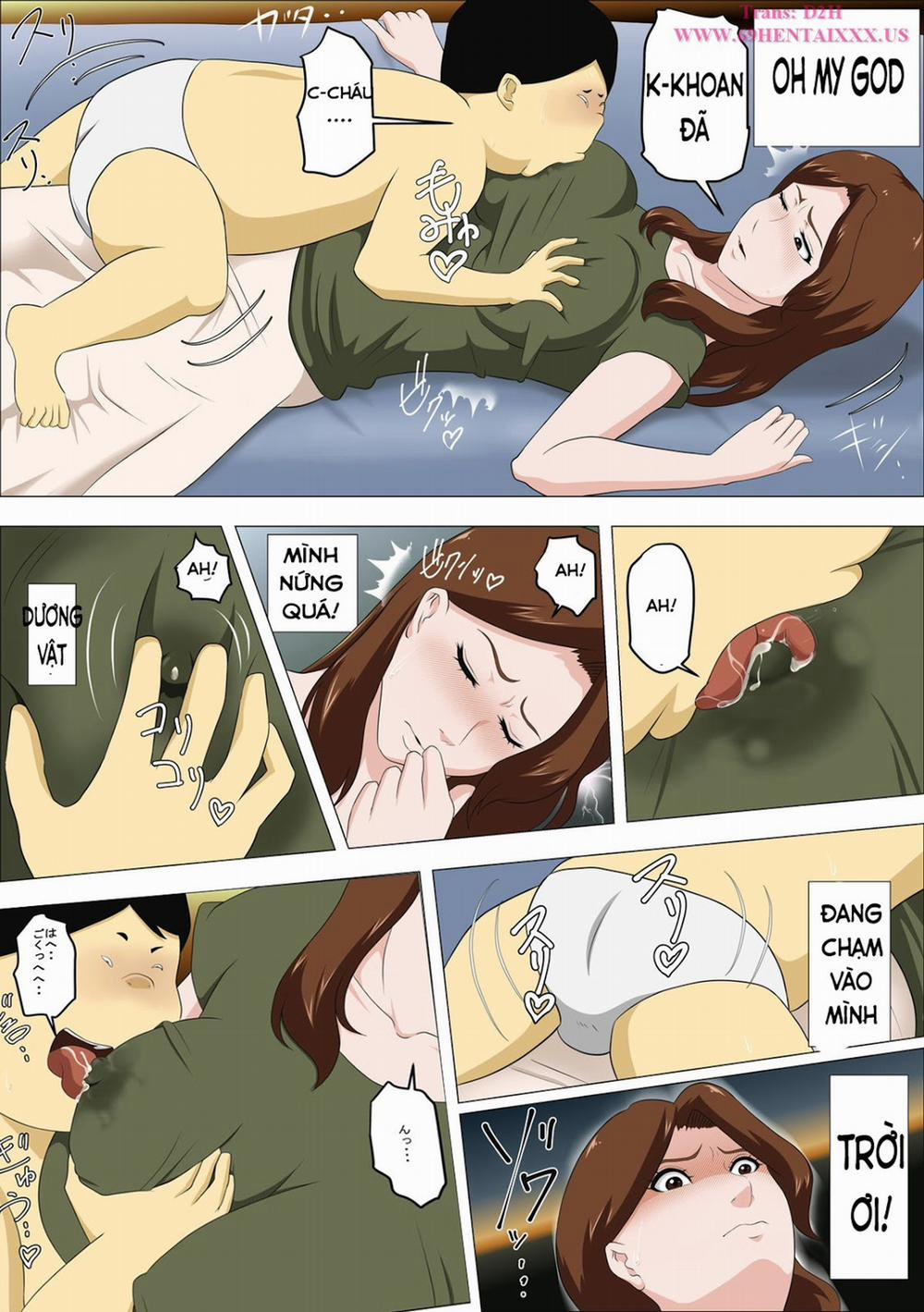 HentaiVN.net - Ảnh 11 - My Girlfriend Aunt, Fuck Aunt! [I Nannied The Boss Son And All He Did Was Suck My Tits] - Oneshot