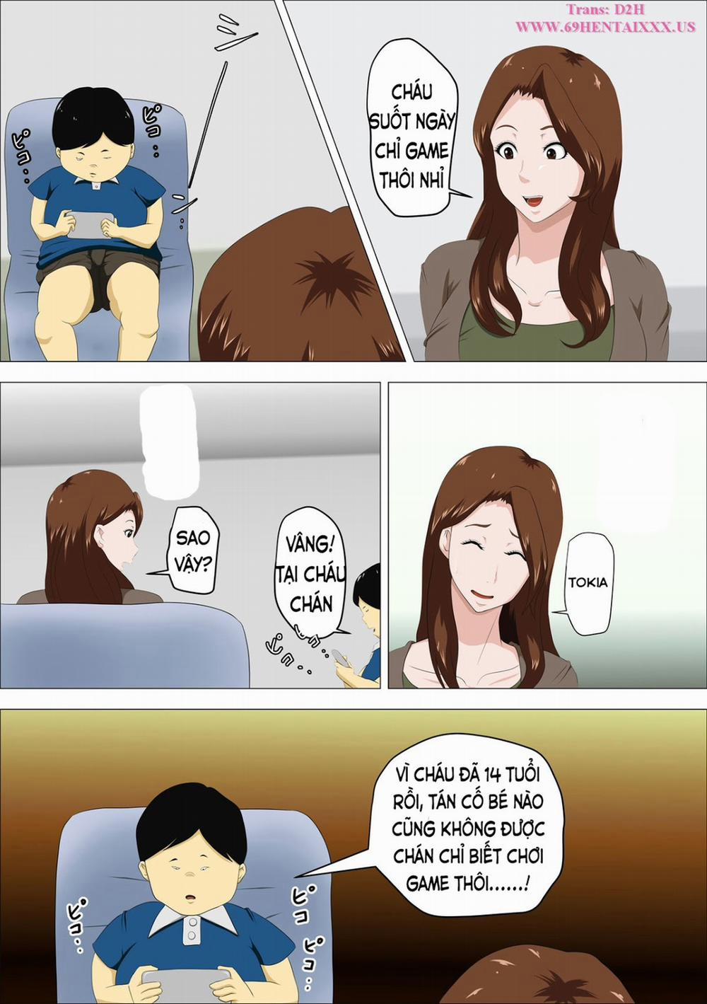 HentaiVN.net - Ảnh 4 - My Girlfriend Aunt, Fuck Aunt! [I Nannied The Boss Son And All He Did Was Suck My Tits] - Oneshot