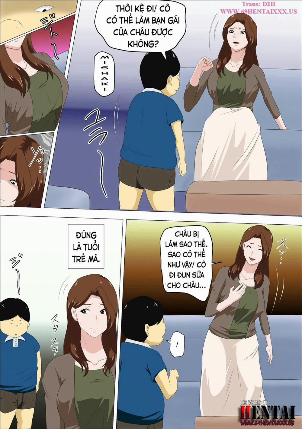 HentaiVN.net - Ảnh 6 - My Girlfriend Aunt, Fuck Aunt! [I Nannied The Boss Son And All He Did Was Suck My Tits] - Oneshot