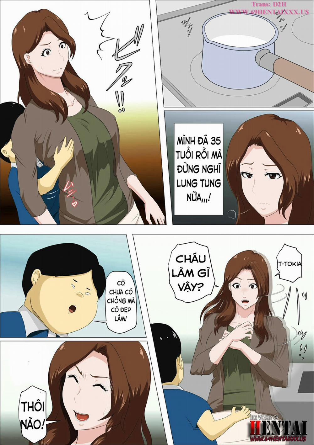 HentaiVN.net - Ảnh 7 - My Girlfriend Aunt, Fuck Aunt! [I Nannied The Boss Son And All He Did Was Suck My Tits] - Oneshot