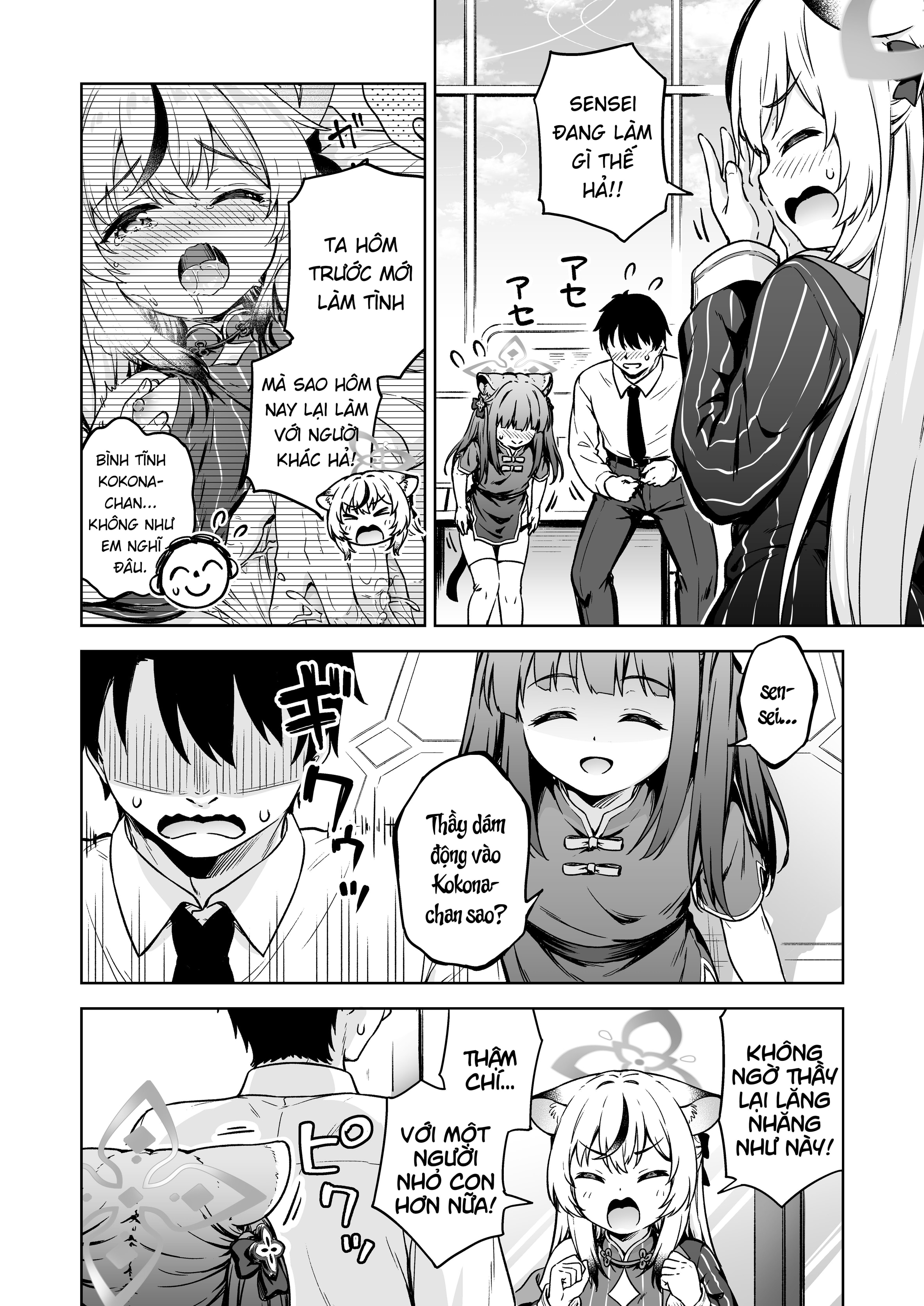 HentaiVN.net - Ảnh 3 - Sensei thầy chọn ai? - oneshot