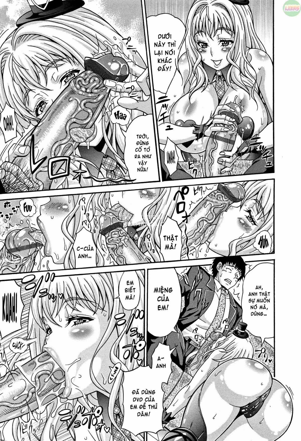 HentaiVN.net - Ảnh 12 - Mamire Chichi [Sticky Tits Feel Hot All Over;] - Chap 1