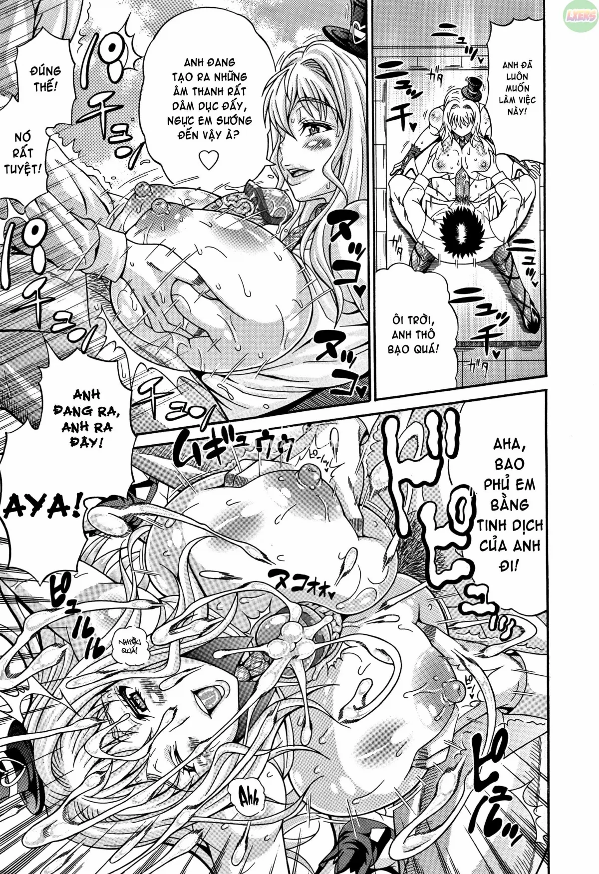 HentaiVN.net - Ảnh 16 - Mamire Chichi [Sticky Tits Feel Hot All Over;] - Chap 1