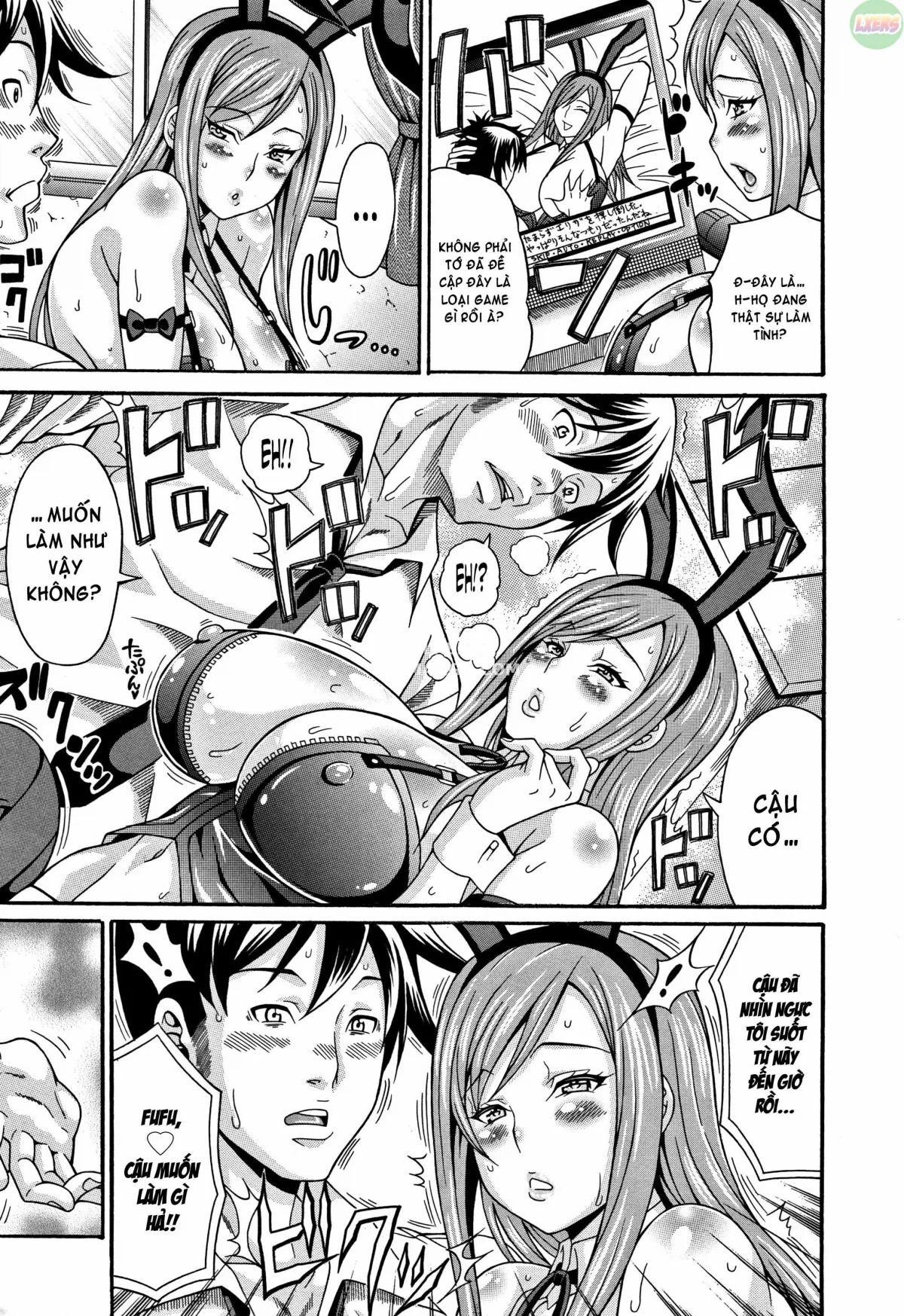 HentaiVN.net - Ảnh 7 - Mamire Chichi [Sticky Tits Feel Hot All Over;] - Chap 2