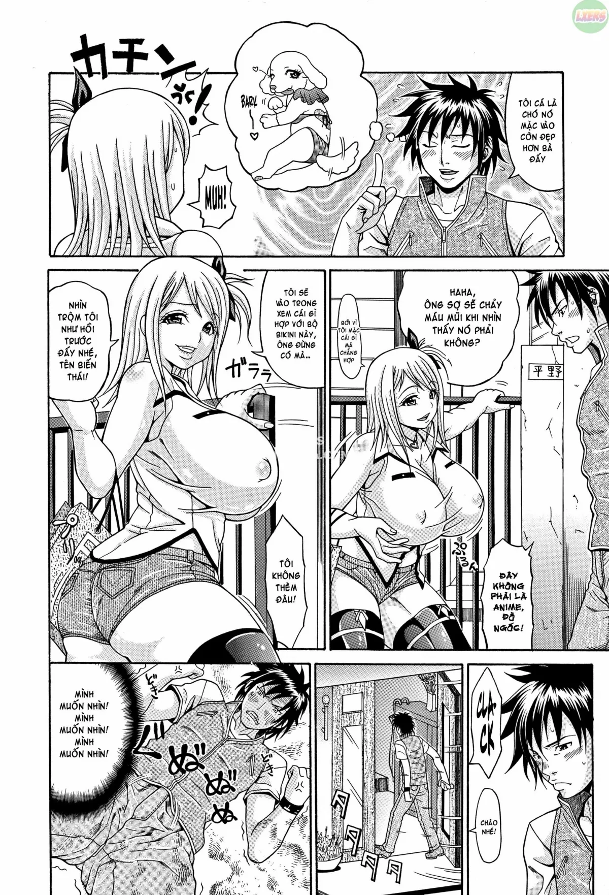 HentaiVN.net - Ảnh 5 - Mamire Chichi [Sticky Tits Feel Hot All Over;] - Chap 3