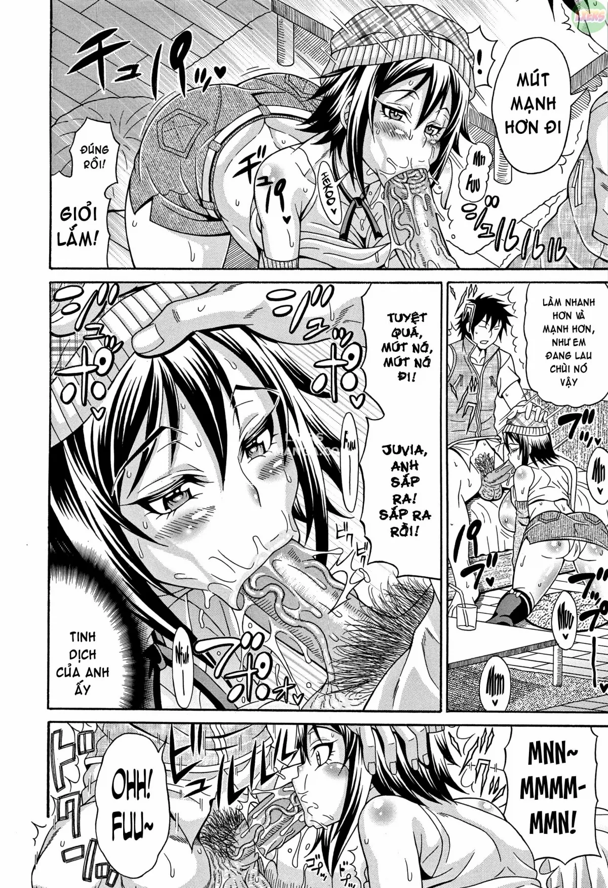 HentaiVN.net - Ảnh 11 - Mamire Chichi [Sticky Tits Feel Hot All Over;] - Chap 4