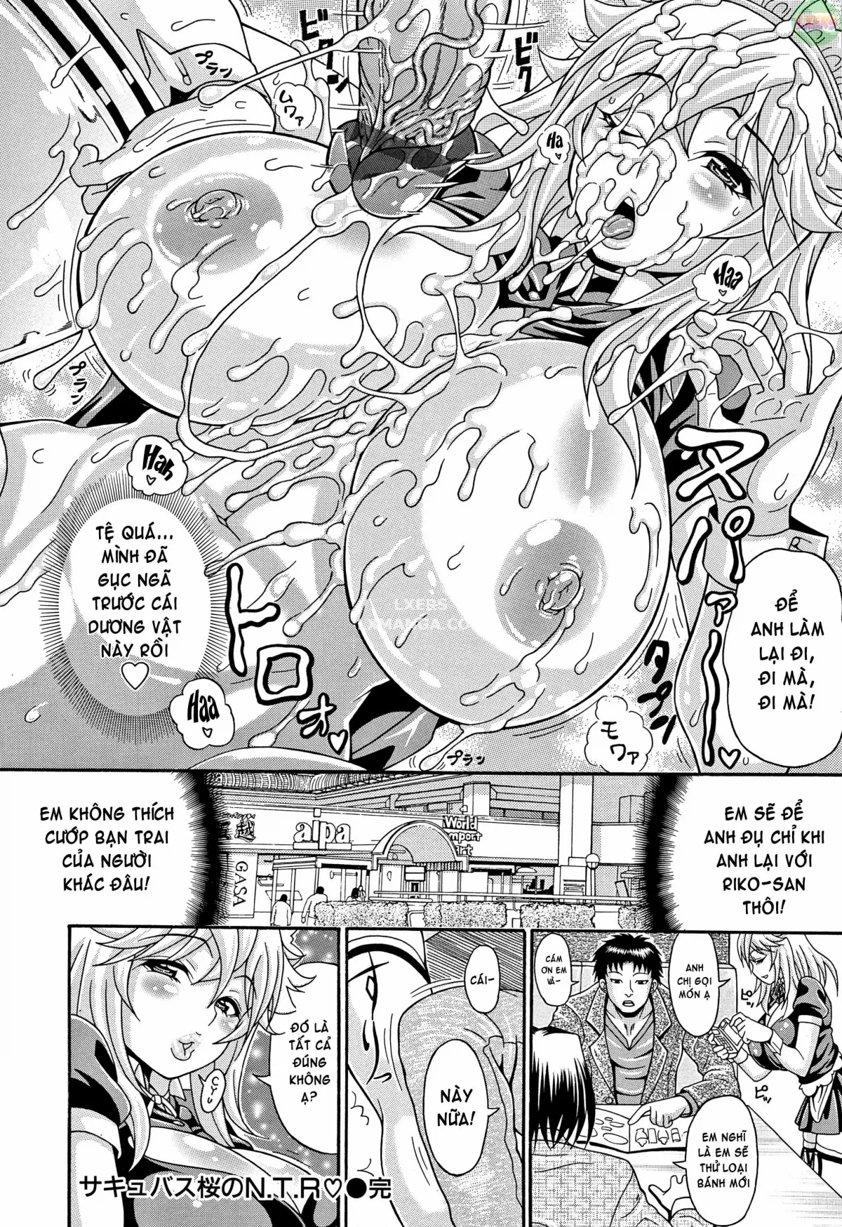 HentaiVN.net - Ảnh 21 - Mamire Chichi [Sticky Tits Feel Hot All Over;] - Chap 5