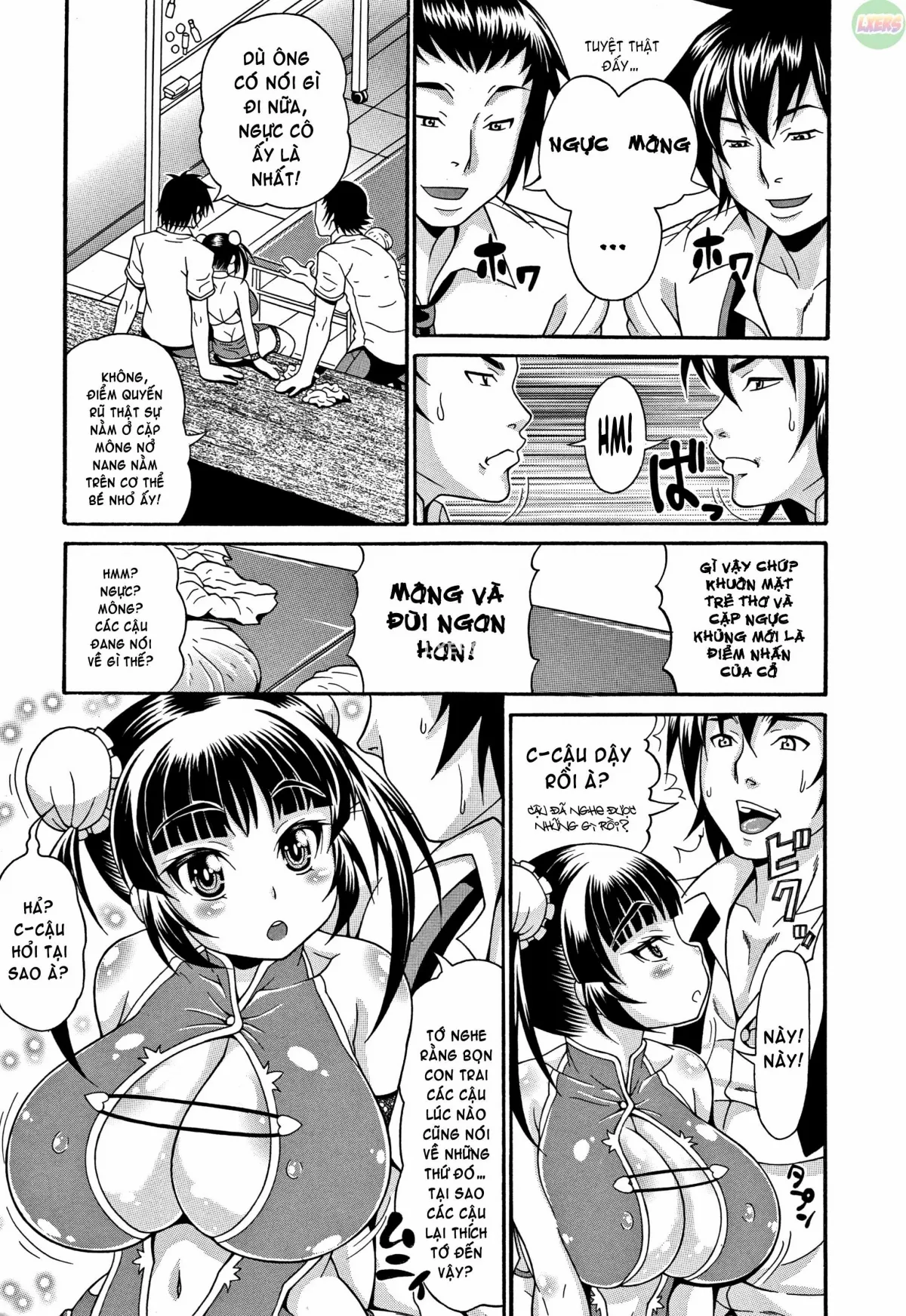 HentaiVN.net - Ảnh 6 - Mamire Chichi [Sticky Tits Feel Hot All Over;] - Chap 6