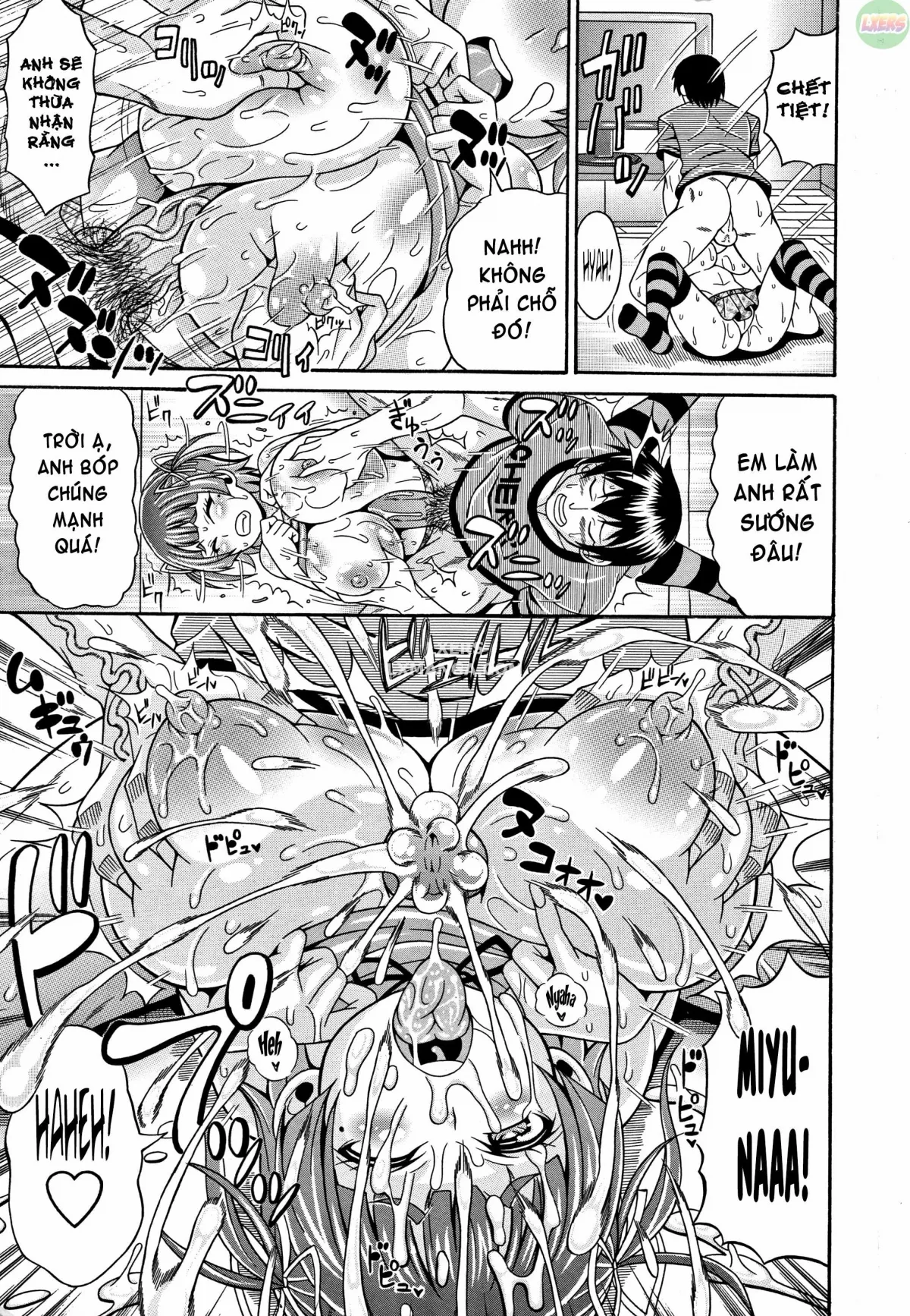 HentaiVN.net - Ảnh 12 - Mamire Chichi [Sticky Tits Feel Hot All Over;] - Chap 7
