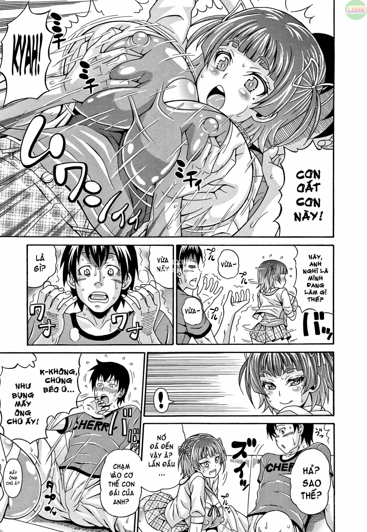 HentaiVN.net - Ảnh 6 - Mamire Chichi [Sticky Tits Feel Hot All Over;] - Chap 7