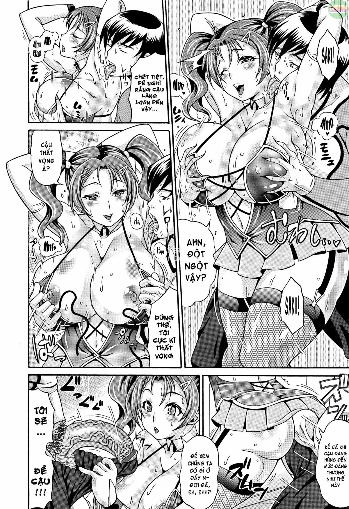 HentaiVN.net - Ảnh 9 - Mamire Chichi [Sticky Tits Feel Hot All Over;] - Chap 8