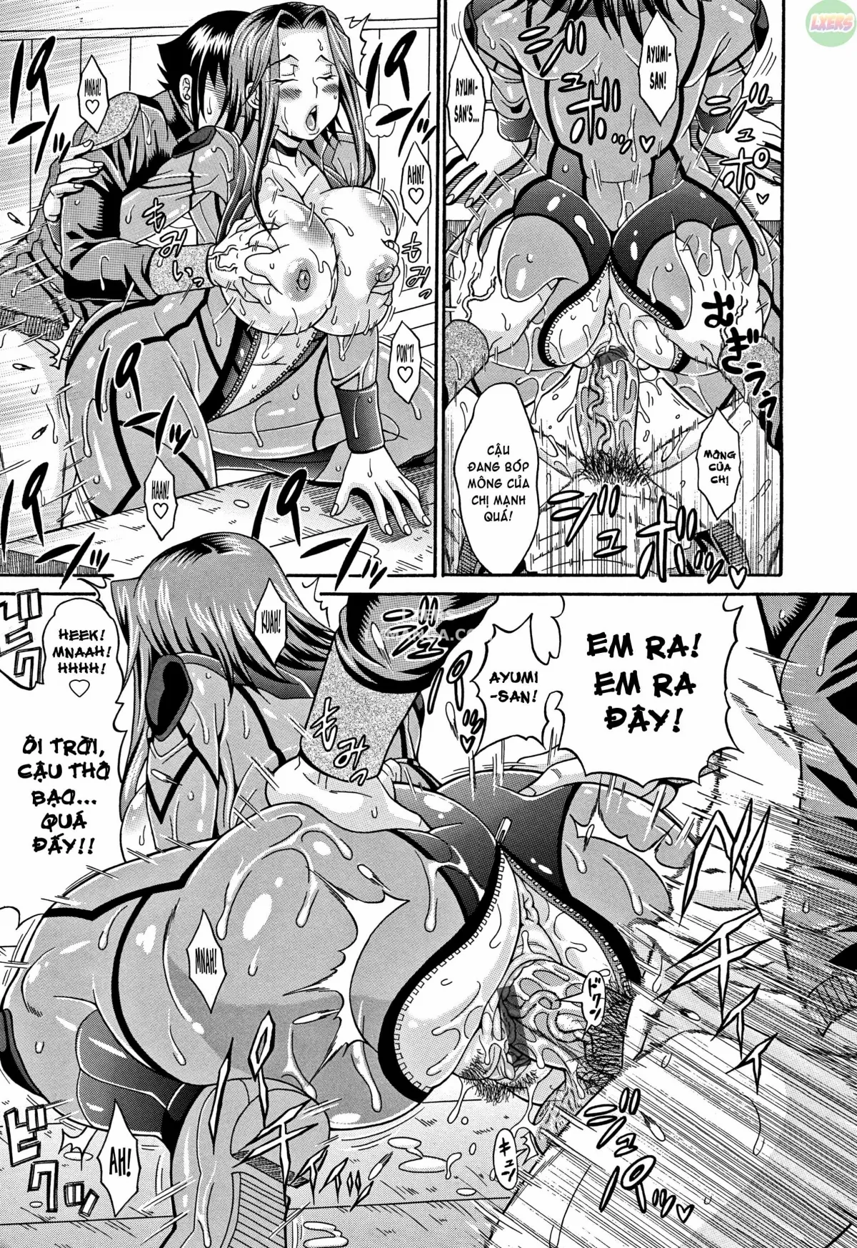 HentaiVN.net - Ảnh 18 - Mamire Chichi [Sticky Tits Feel Hot All Over;] - Chap 9